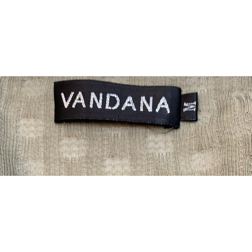 Vandana Witchy Goth Dress Womens M Crochet Knit Layered Hanky Hem Boho Festival - Picture 4 of 11